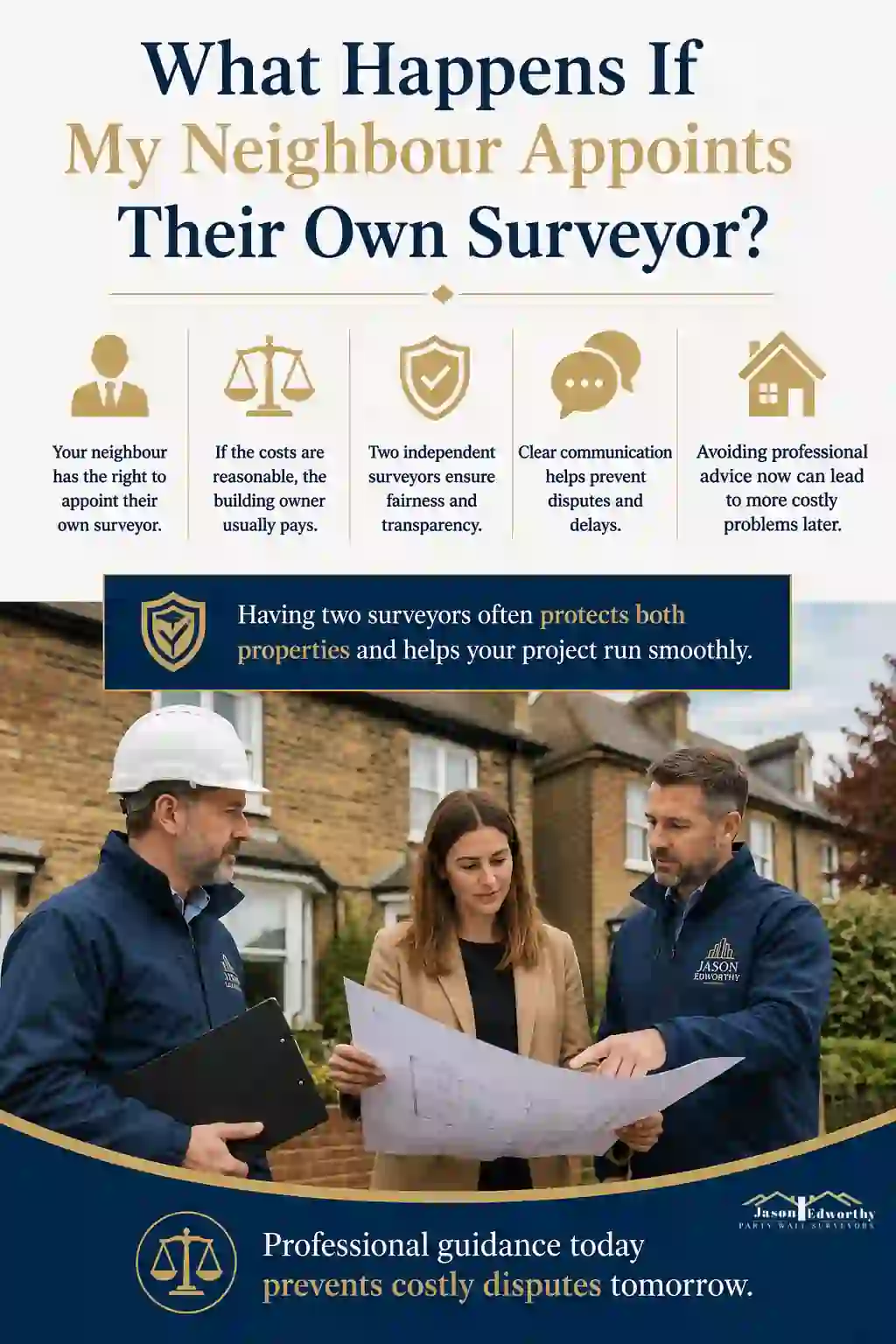 What Happens If My Neighbour Appoints Their Own Surveyor Skelmersdale?