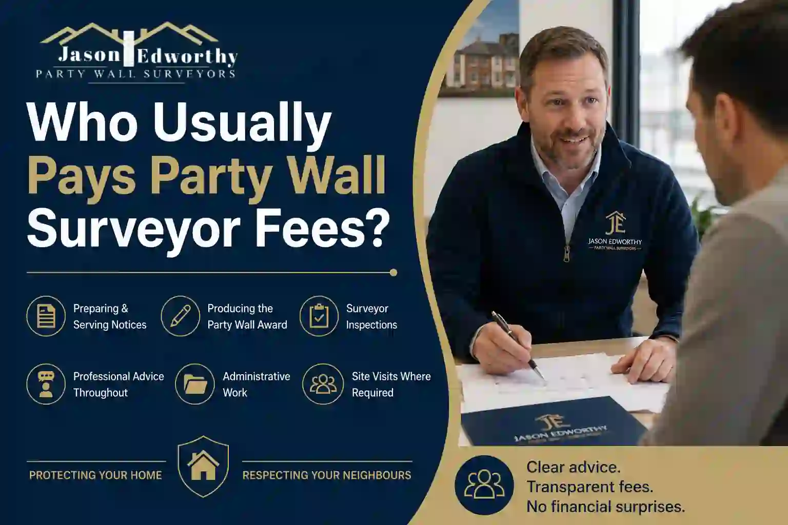 Who Usually Pays Party Wall Surveyor Fees Skelmersdale?